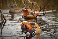 Mandarijneend (exoot)