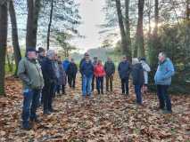 Vrijwilligers uitje Giersbergse Middel Akker