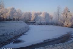 Winters sprookje bij de Wiel