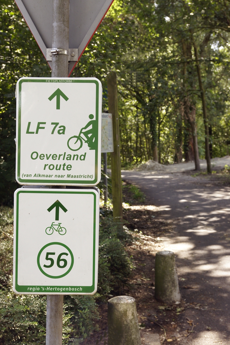 Fietsknoop ingang