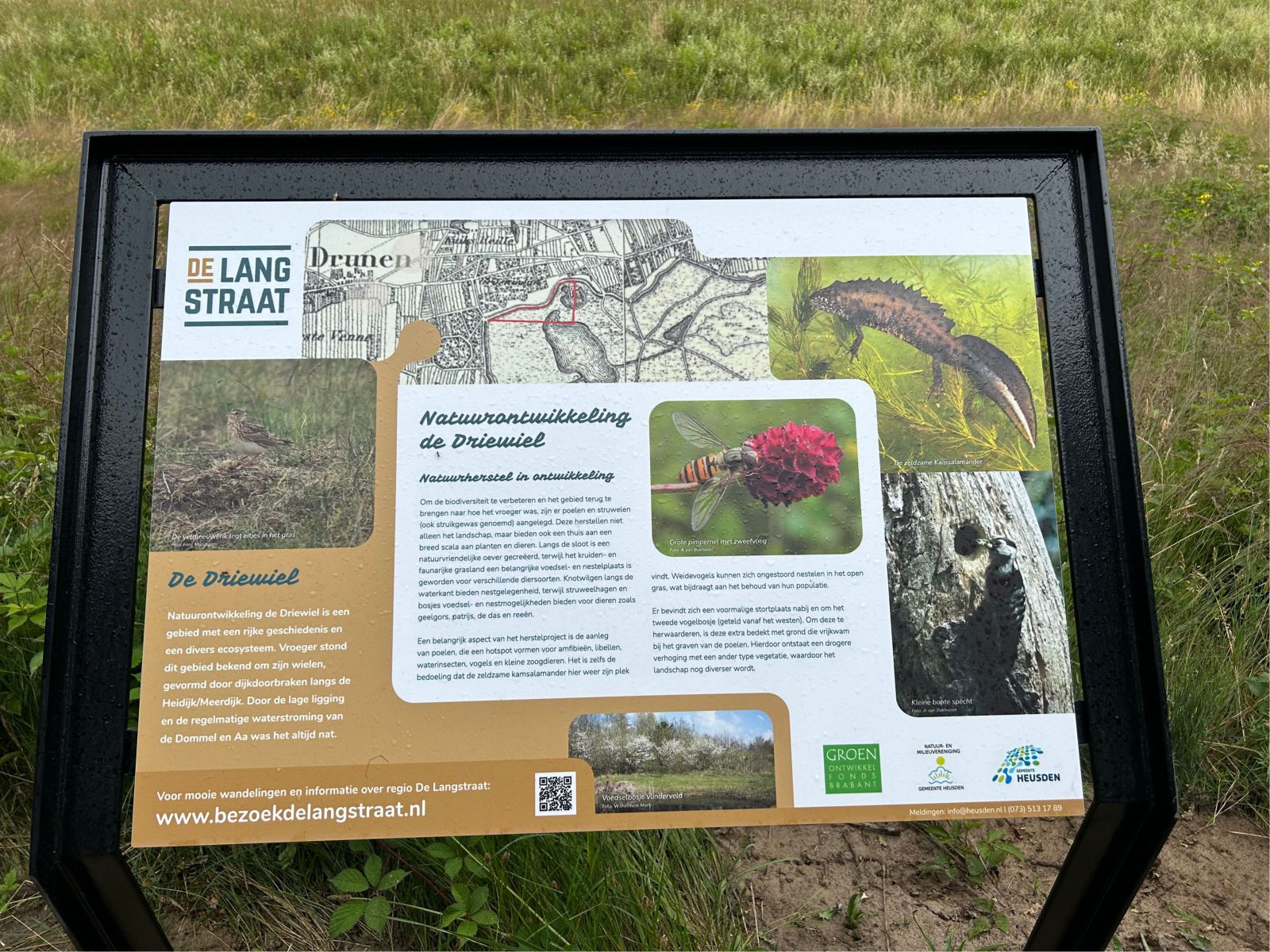 Driewiel infobord