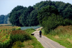 Akkerland vanaf Heidijk gezien