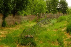 Einde vangpijp eendenkooi