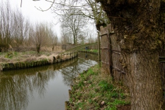 Begin van een vangpijp