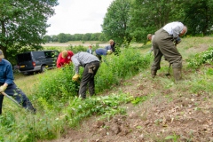 Werken aan de Heidijk Werken aan de Heidijk
