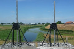 Oude Maasje vanaf inundatiesluis Hedikhuizen
