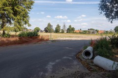 Toegang tot het bouwterrein