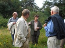 Raadsleden in Baardwijkse Overlaat 2010