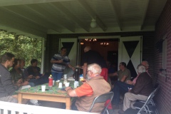 Verzamelen in het jachthuis