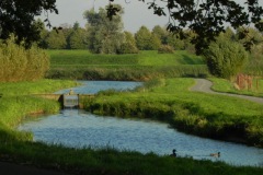 Buiten langs de vesting