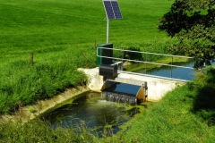 Sluis langs de Zeedijk bij Doeveren